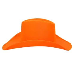 Cowboyhatt, neon orange