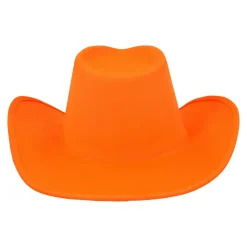 Cowboyhatt, neon orange