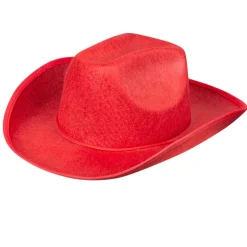 Cowboyhatt, rodeo röd
