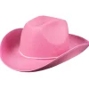 Cowboyhatt, rodeo rosa