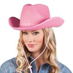 Cowboyhatt, rodeo rosa