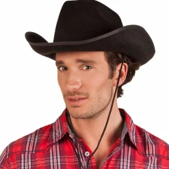 Cowboyhatt, rodeo svart