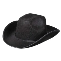Cowboyhatt, rodeo svart