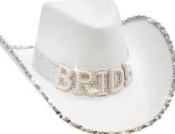 Cowboyhatt, vit BRIDE