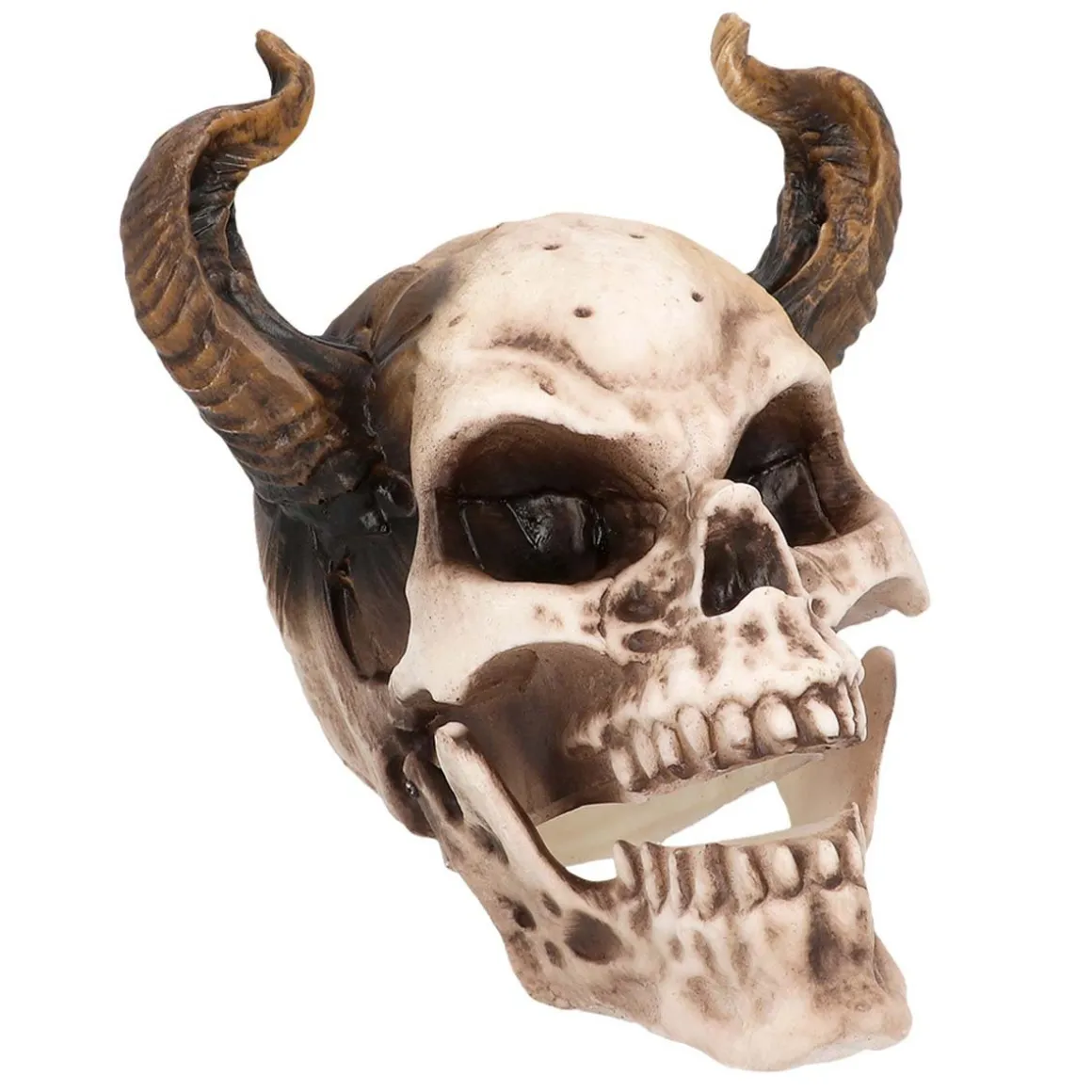 Dödskalle, devil 20x18x19 cm