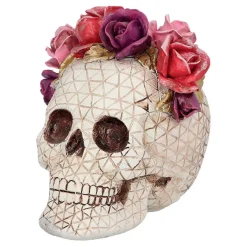 Dödskalle, Señora Rosa 15x14x15 cm