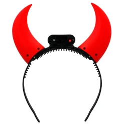 Diadem, djävulshorn lysande