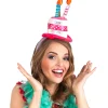 Diadem, happy birthday hatt