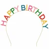 Diadem, happy birthday metall