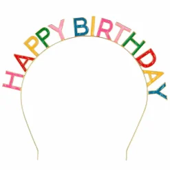 Diadem, happy birthday metall