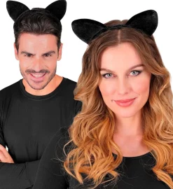 Diadem, katt svart