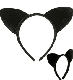 Diadem, katt svart