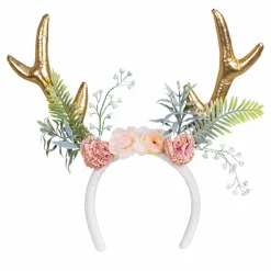 Diadem, renhorn guld