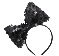 Diadem, rosett svart