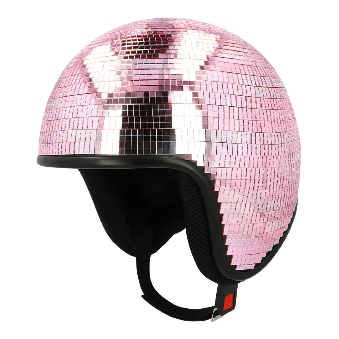 Discohjälm, rosa