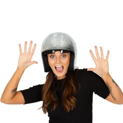 Discohjälm, silver