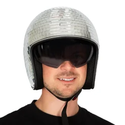 Discohjälm, silver