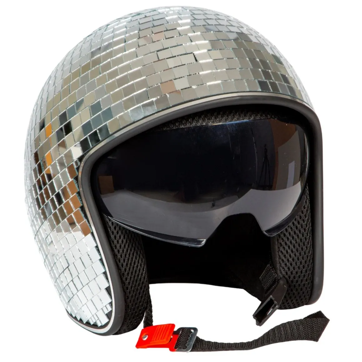 Discohjälm, silver