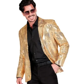 Discokavaj, paljett guld