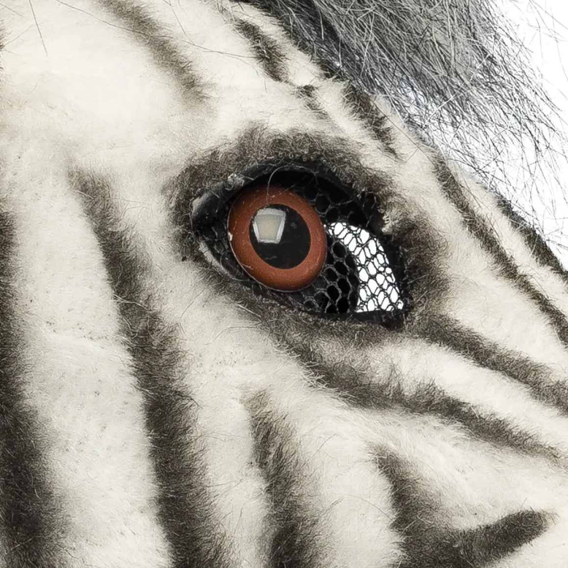 Djurmask, zebra