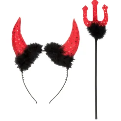 Djävulset, horn och gaffel 40 cm