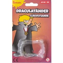 Draculatänder självlysande