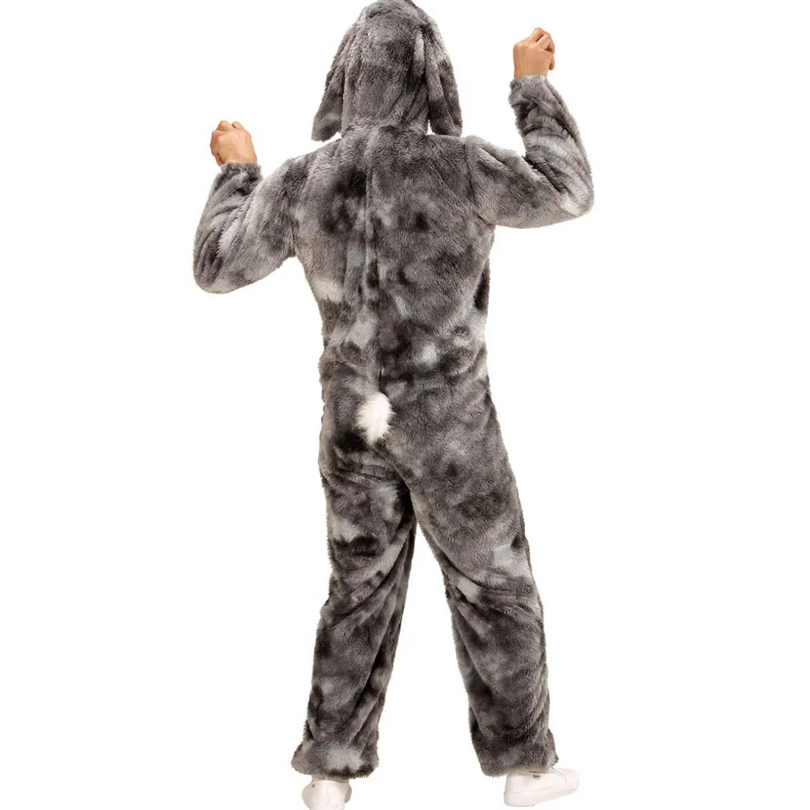 Dräkt bunny grå