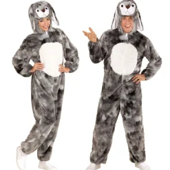 Dräkt bunny grå