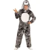 Dräkt, bunny grå M/L