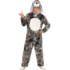 Dräkt, bunny grå M/L