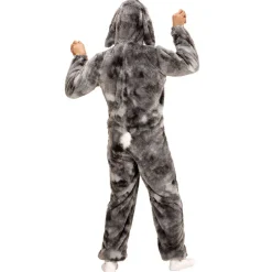 Dräkt, bunny grå M/L