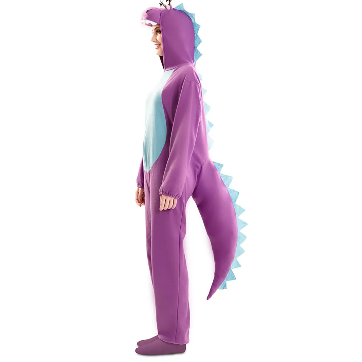 Dräkt, drake lila M/L