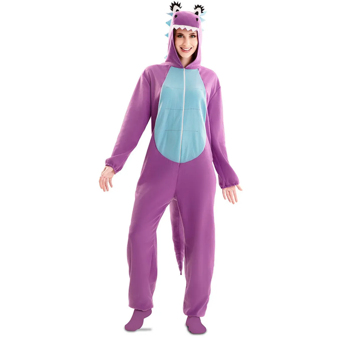 Dräkt, drake lila M/L