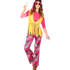 Dräkt, hippie girl M/L