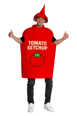 Dräkt, ketchupflaska one size