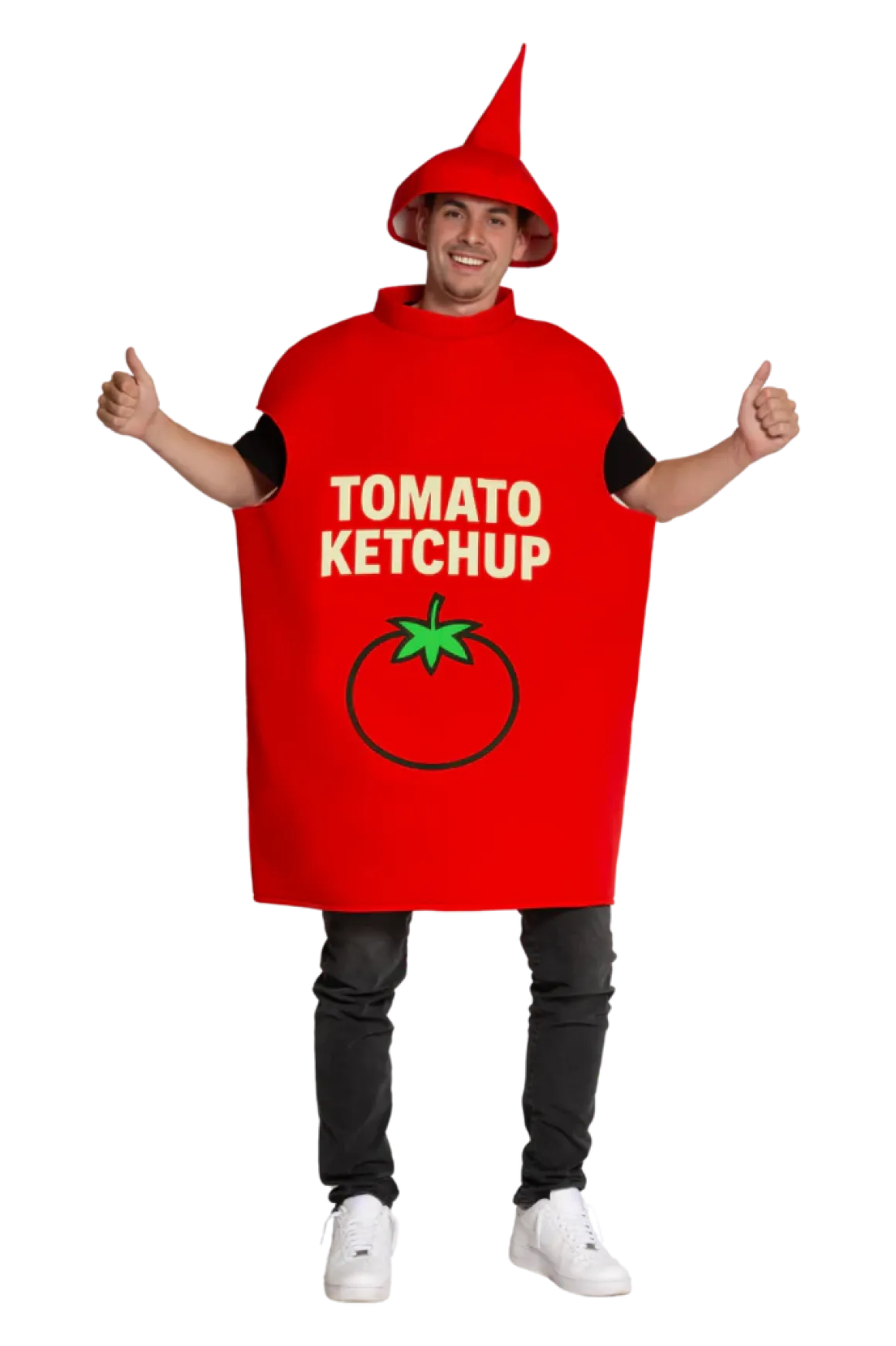 Dräkt, ketchupflaska one size