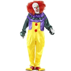 Dräkt läskig clown