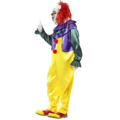 Dräkt läskig clown