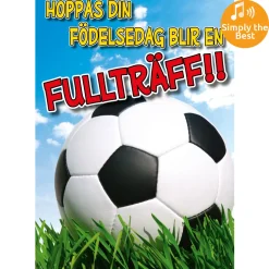 Dubbla kort med ljudeffekt, fullträff