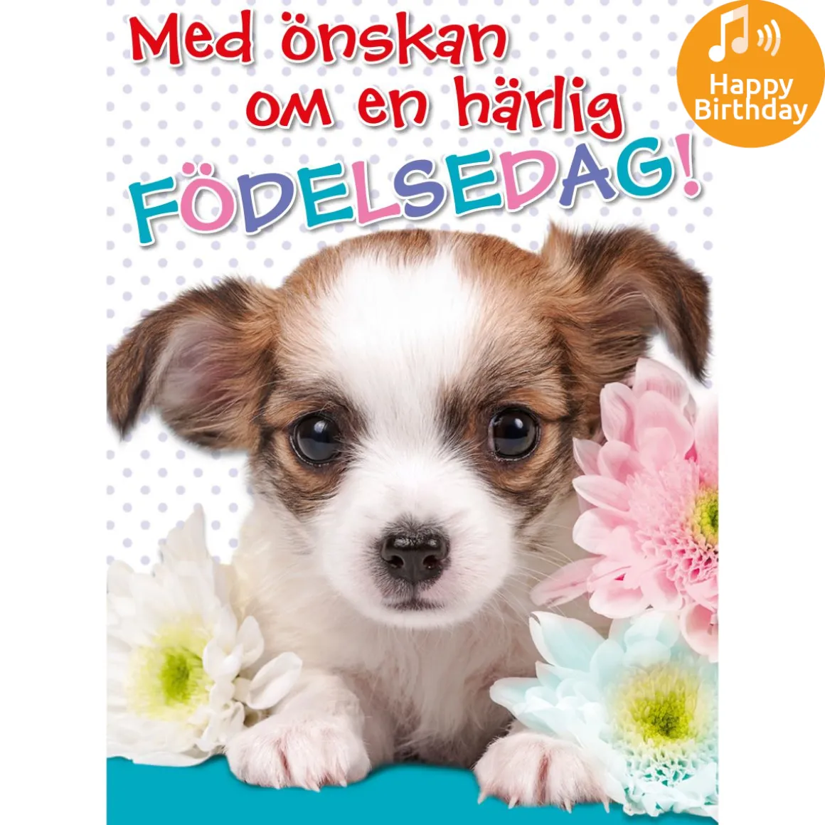 Dubbla kort med ljudeffekt, Härlig födelsedag