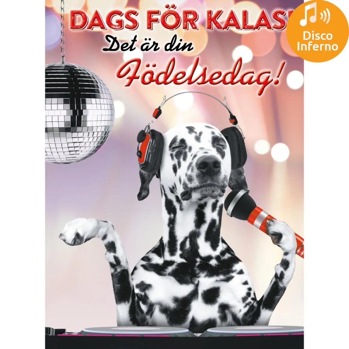 Dubbla kort med ljudeffekt, Kalas