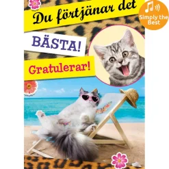 Dubbla kort med ljudeffekt, Koppla av..