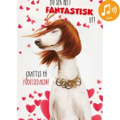 Dubbla kort med ljudeffekt, Wow