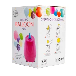 Elektrisk ballongpump 300W 1,6PSI (Rosa)