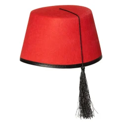 Fez, röd
