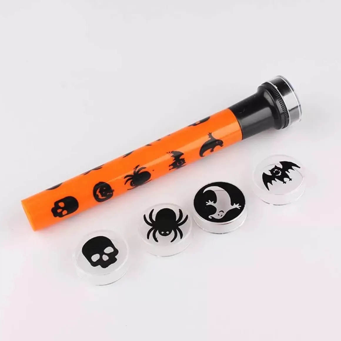 Ficklampa med halloweenfigurer, 16 cm