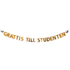 Flaggirlang, grattis till studenten 3,6 m