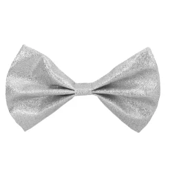 Fluga, silver glitter
