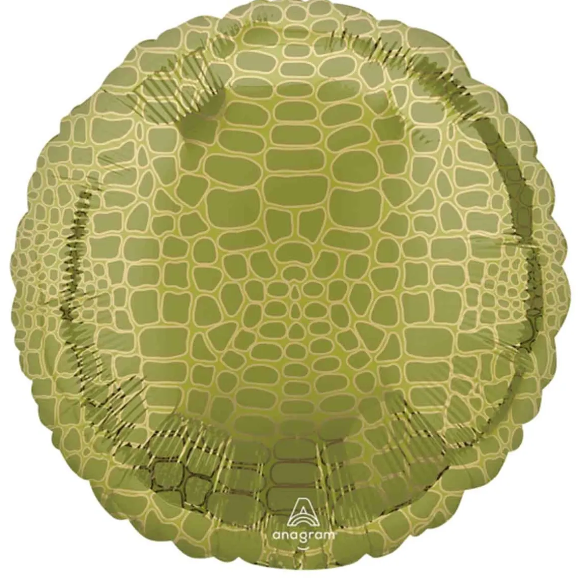 Folieballong, aligatormönster 43 cm