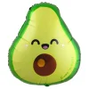 Folieballong, avocado 52x60 cm